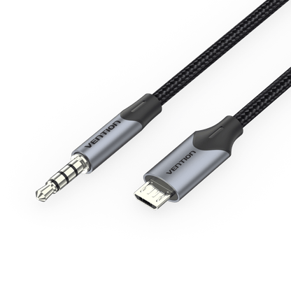 VENTION 速卖通 Micro USB to 3.5mm Audio Cable for Hi-Fi Sound Card Microphone Karaoke 3.5 Jack Adapter for Samsung Xiaomi Android Phone