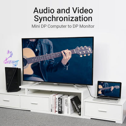 VENTION 速卖通 Mini DisplayPort to DisplayPort Cable 4K 2K Male to Male Thunderbolt 2