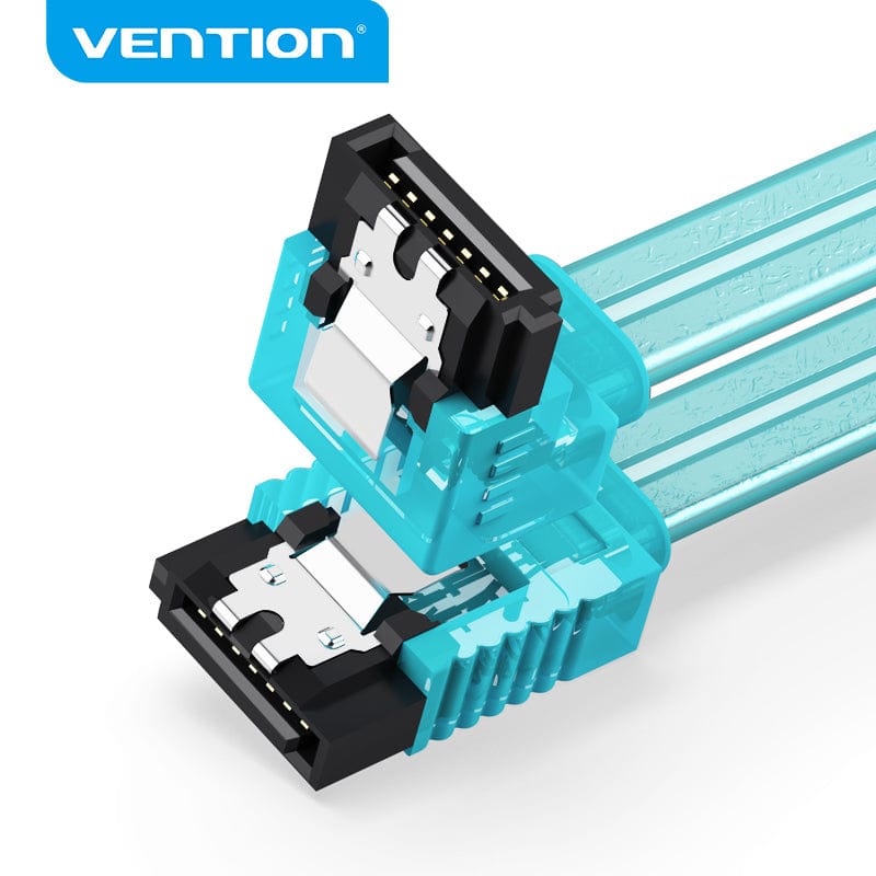 VENTION 速卖通 Sata Cable 3.0 SSD HDD 2.5 Sata III Straight Right Angle Hard Disk Drive Cable