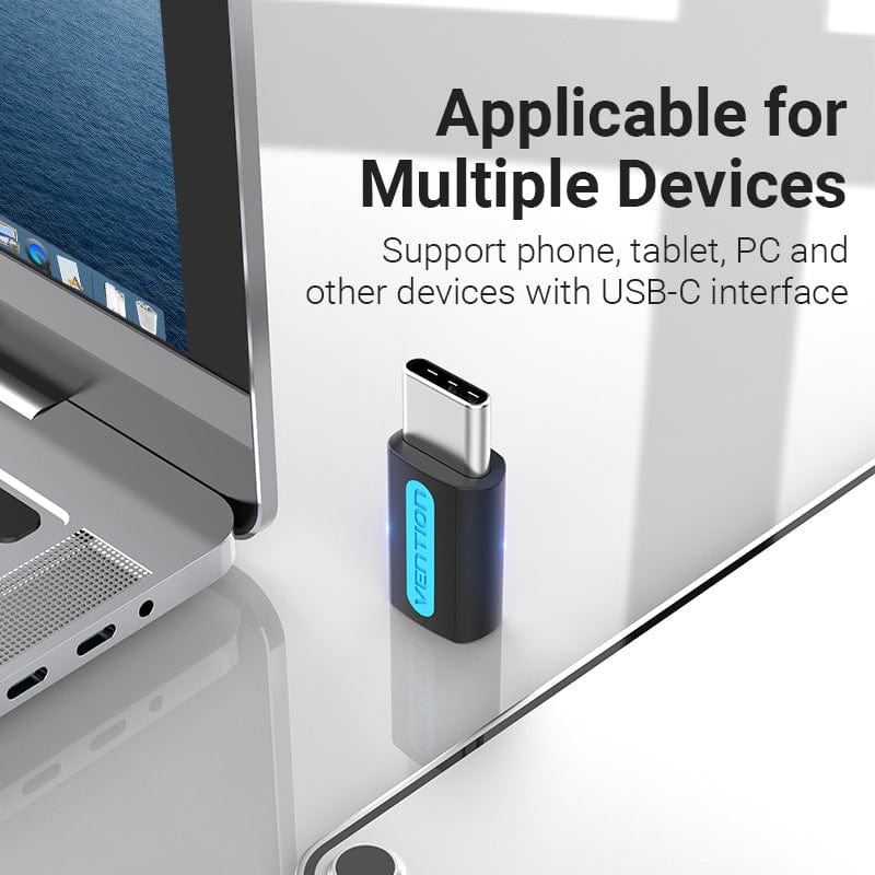 VENTION 速卖通 Type c to Micro USB USB Type C OTG Adapter Micro USB to Type-C Adapter Charging Cable Converter for Xiaomi mi 9 10 Huawei P30 Pro Oneplus 7