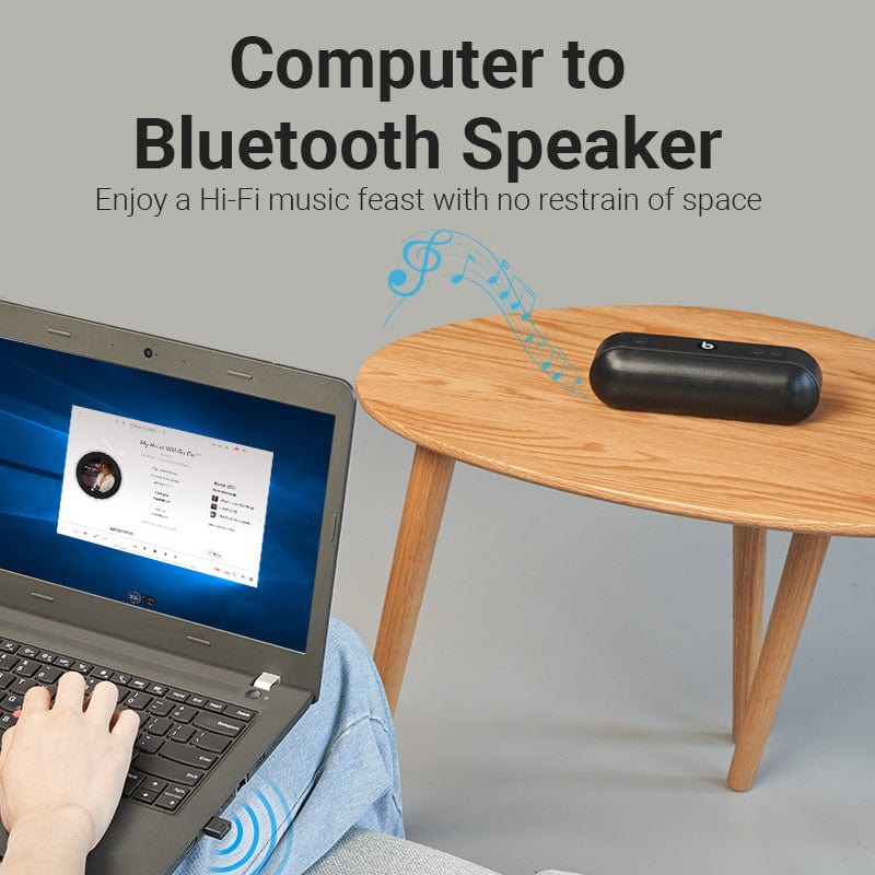 1* Bluetooth 5.3 USB Dongle Adapter for PC Speaker Wireless Mouse Receiver^