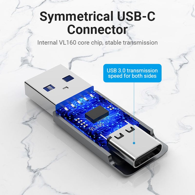 Adaptateur USB C USB 3.0 2.0 mâle vers type C femelle câble de convert