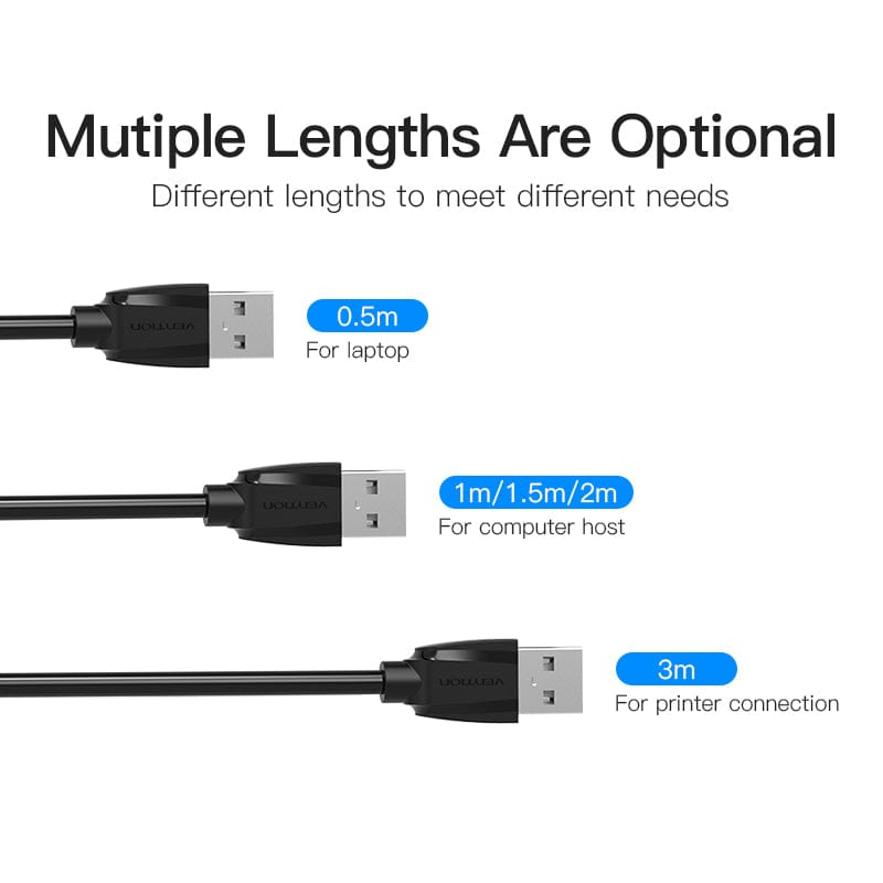 VENTION 速卖通 USB Cable USB 3.0 Extension Cable Male to Female 3.0 2.0 USB Extender Cable for PS4 Xbox Smart TV PC USB Extension Cable