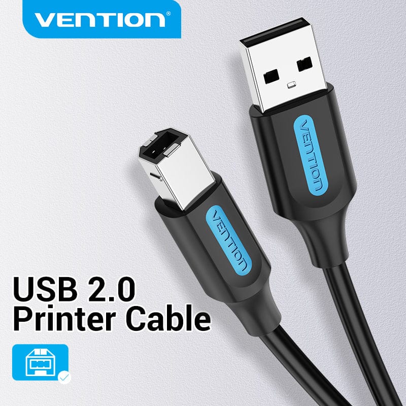 USB 3.0 Type A to Type B Printer Cable FAST USB 3 Lead BLACK 1m 2m