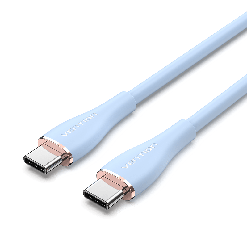 VENTION Blue / 1m 100w PD Flow Silicone Fast Charging Cable