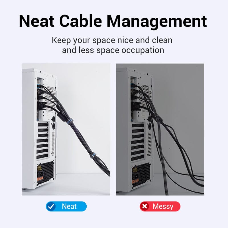 VENTION Cable Tie Cable Winder Length 1M/2M/3M/5M
