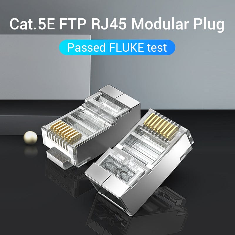 VENTION Cat.5E FTP RJ45 Modular Plug Transparent