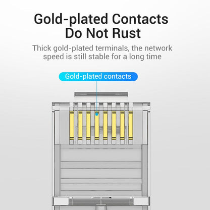 VENTION Cat.5E FTP RJ45 Modular Plug Transparent