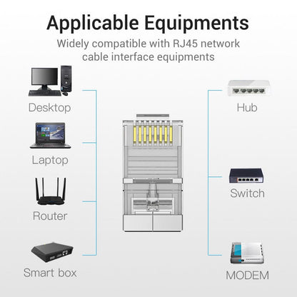 VENTION Cat.5E FTP RJ45 Modular Plug Transparent