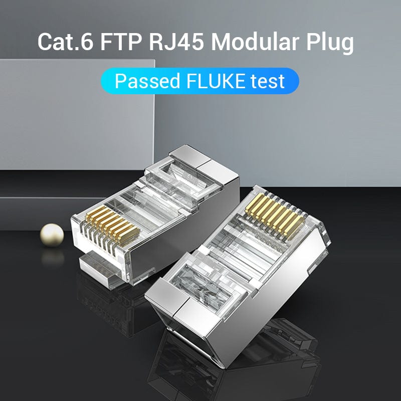 Premium Vention Cat.6 FTP RJ45 Modular Plug - Durable, High-Speed ...
