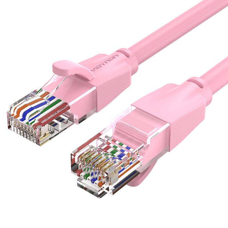 VENTION Cat.6 UTP Patch Cable Black/Gray/Pink/Yellow