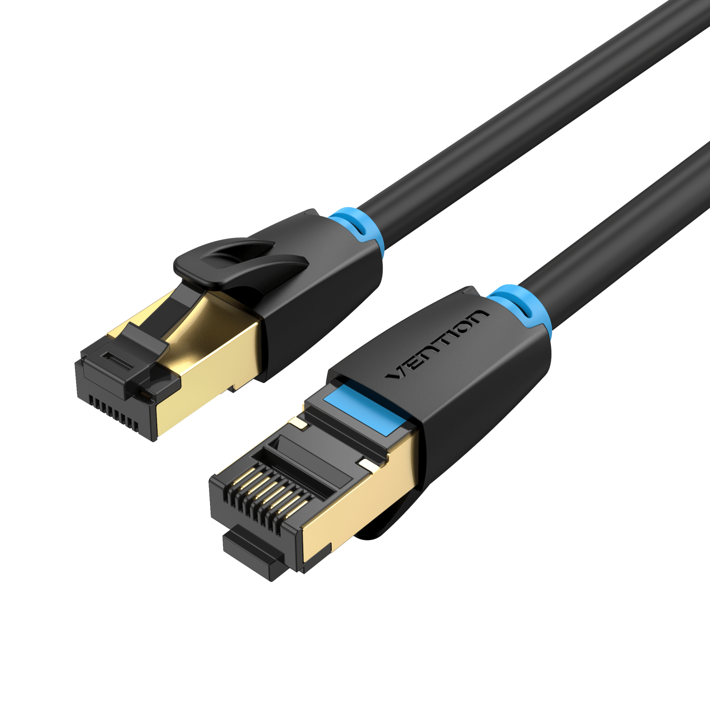 Duronic YW Cable de Red Trenzado SFTP Cat.8 RJ45 Conectores Oro