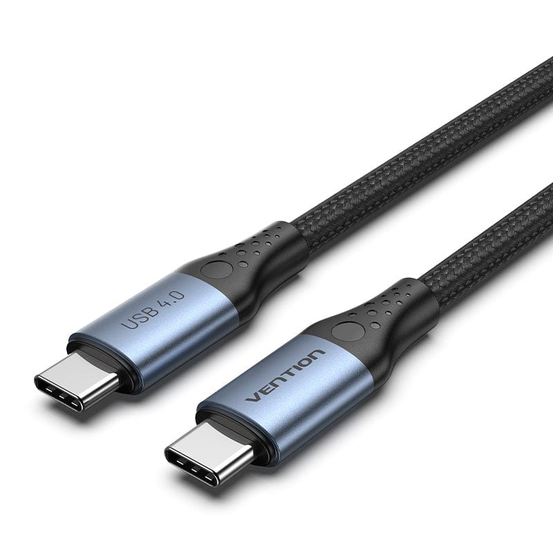 VENTION Cotton Braided USB 4.0 C Male to C Male 5A Cable
