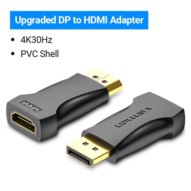 Câbles vidéo Accsup ADAPTATEUR DISPLAYPORT MALE VERS HDMI FEMELLE