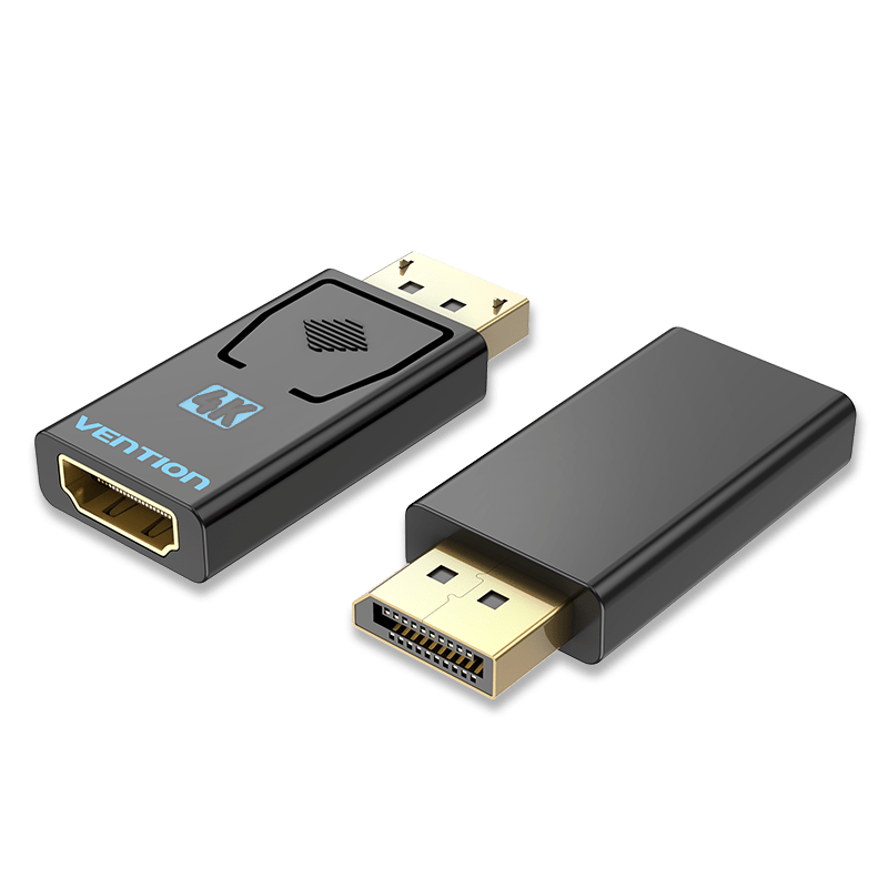 VENTION DisplayPort Male to HDMI Female Adapter Black