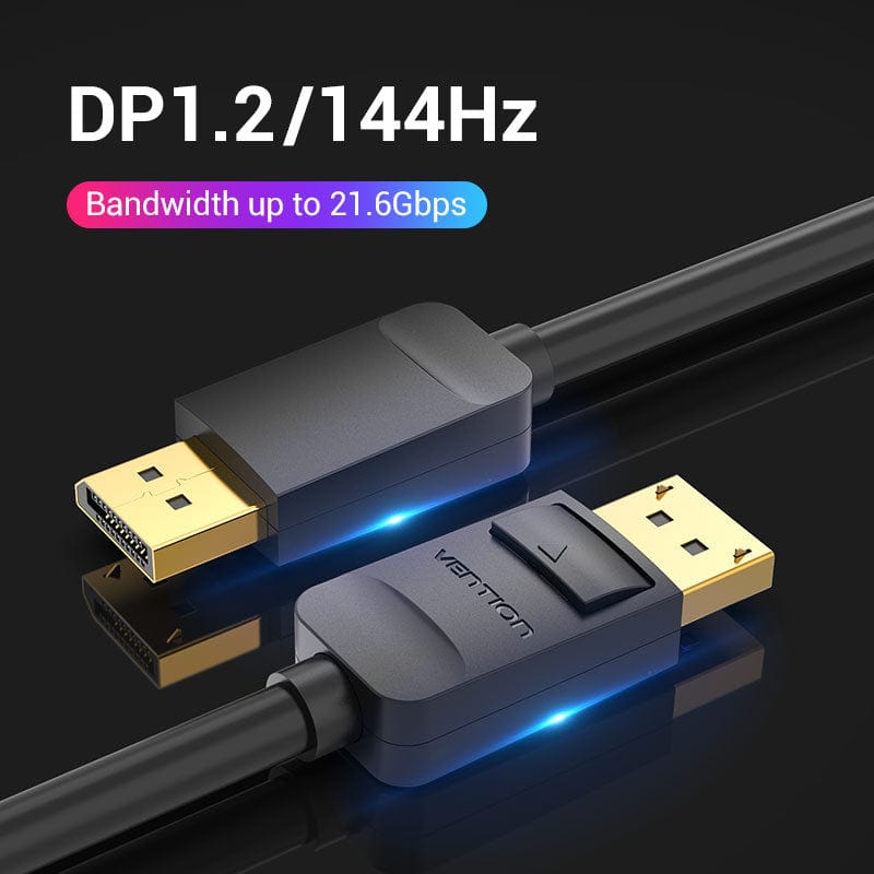Vention - DisplayPort / DisplayPort Cable, DisplayPort 1.4 (2m), silver