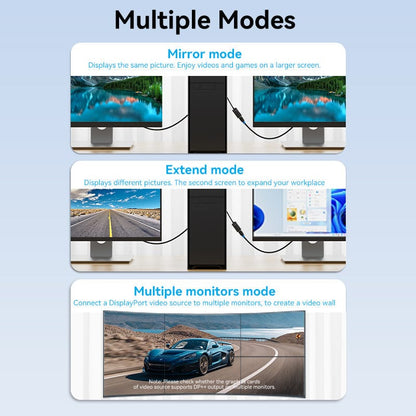 VENTION DP to HDMI 4K@60Hz Converter for computer TV laptop displayer