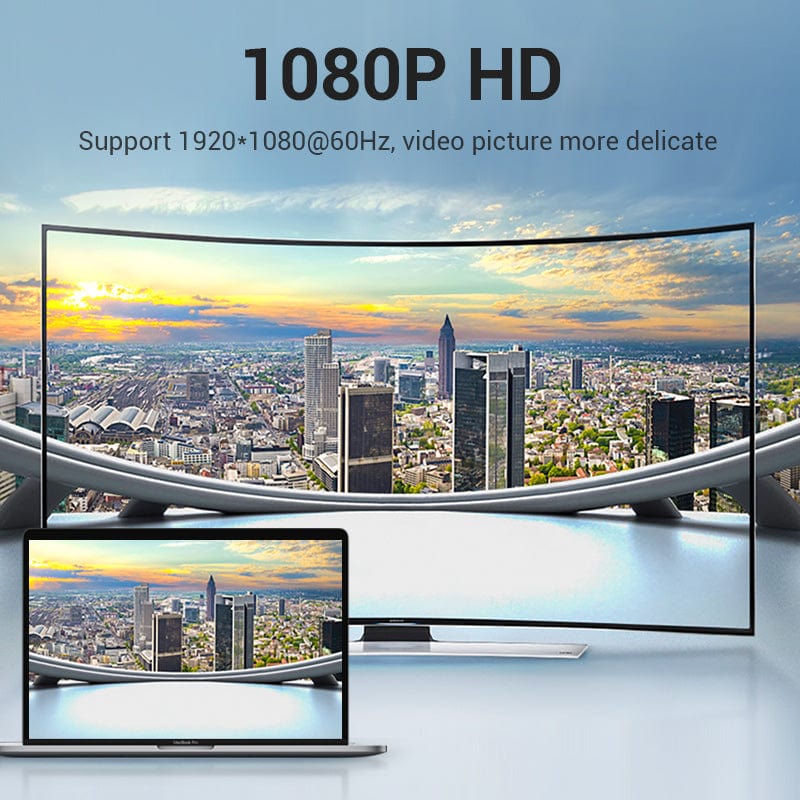 Vention DVI Male to VGA Female Adapter | 1080P HD Converter