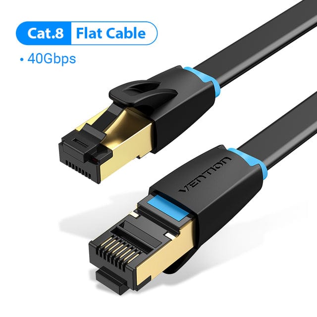 VENTION Flat Cable-PVC / 0.5M Flat Cat.8 Patch Cable