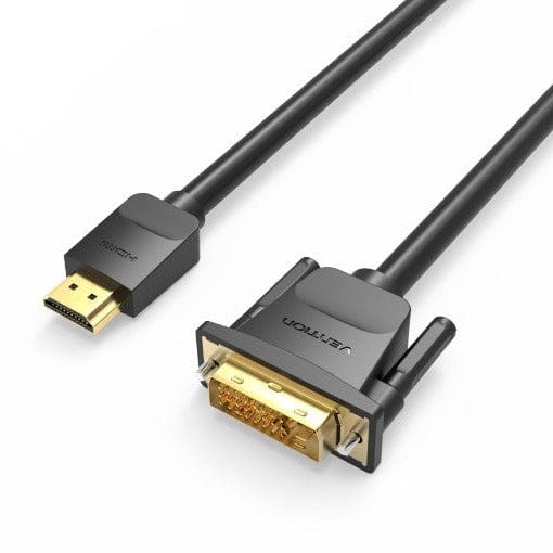 ▷ Cable HDMI 2.0 4K Acodado Vention AAQBH/ HDMI Macho - HDMI Macho/