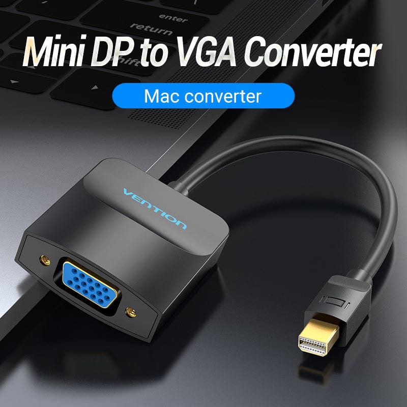 Vention Mini DP to VGA Converter for MacBook Pro/Mac mini/MacBook Air/iMac