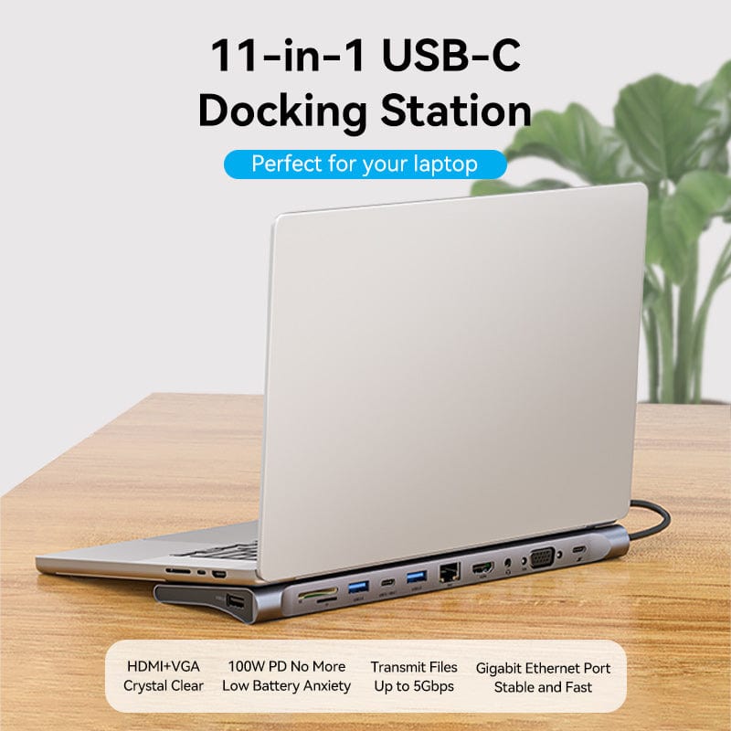 Station d'accueil USB-C multi-ports 11 en 1 - USB - Garantie 3 ans