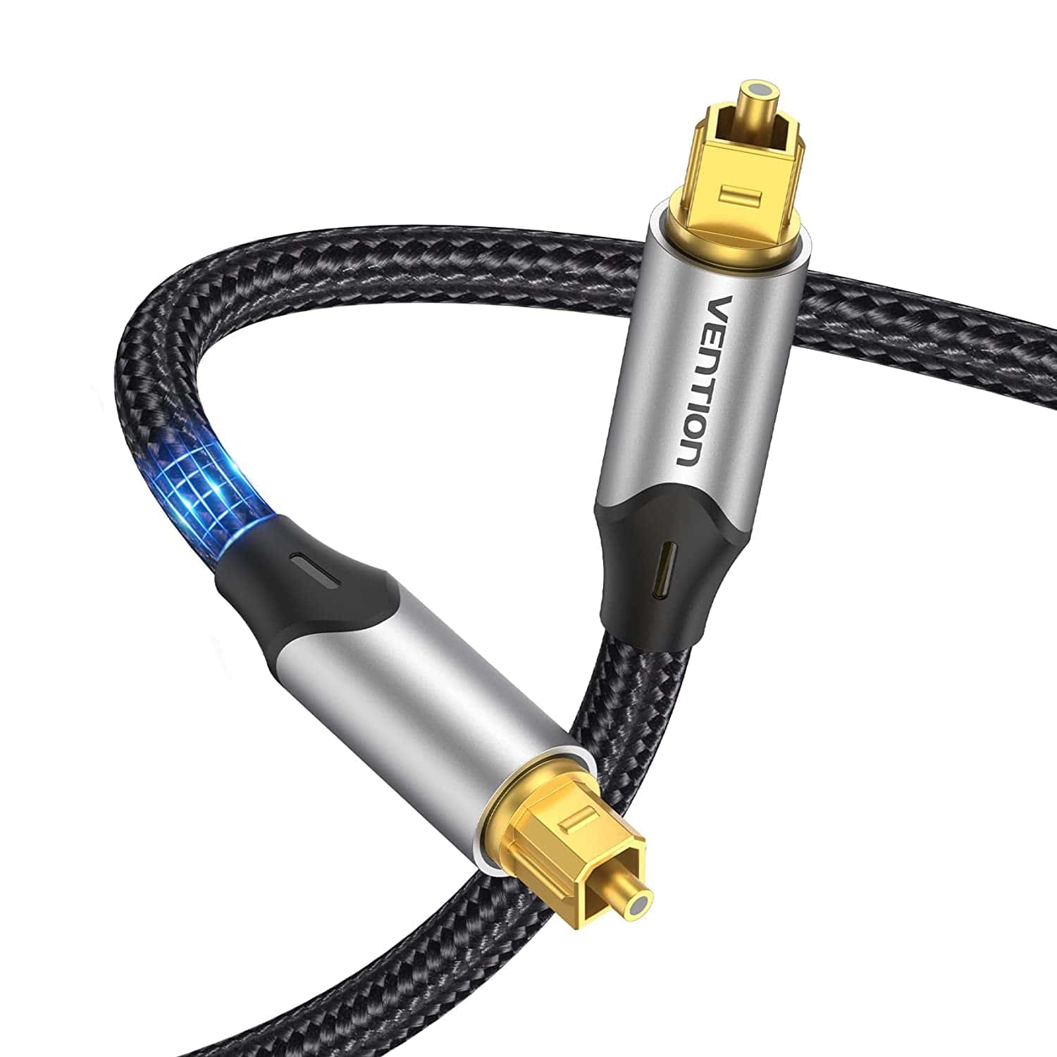 Vention Digital Optical Audio Cable Toslink SPDIF Cable 1m 2m 5m for  Amplifiers Blu-ray Xbox