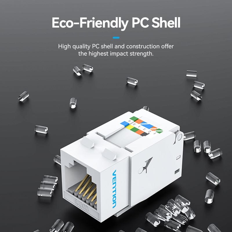Tool-Free RJ11 Connectors | Easy Crimp Telephone Plugs | Vention