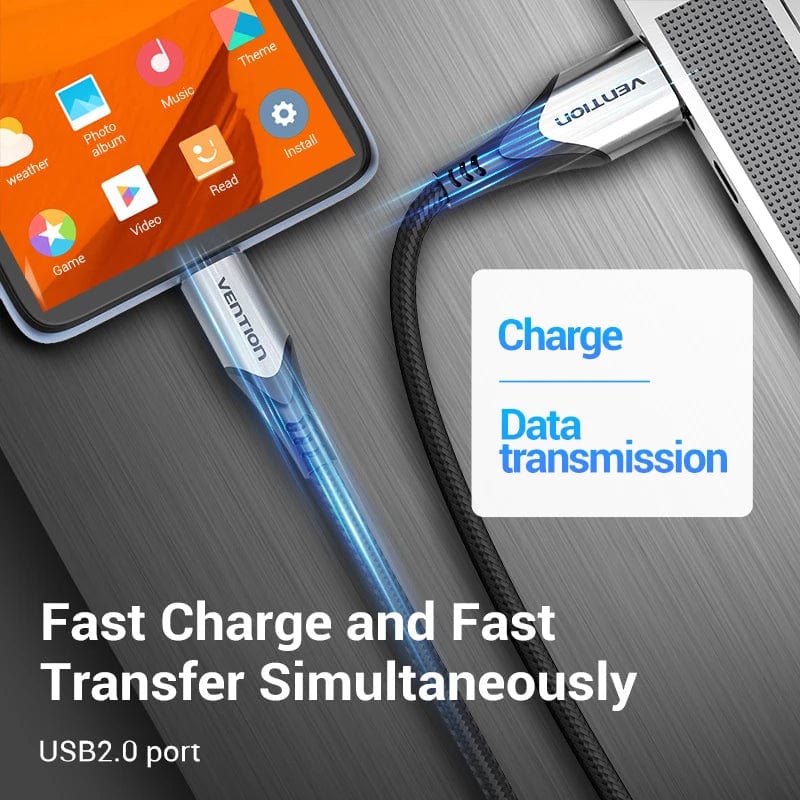 Ugreen cable USB cable - USB Type C Quick Charge 3.0 3A 0.25m