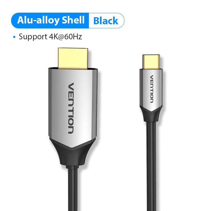 VENTION USB C HDMI 4K  Type C to HDMI 60HZ Cable Huawei P40 Mate 30 Pro MacBook Air ipad usb c Cable