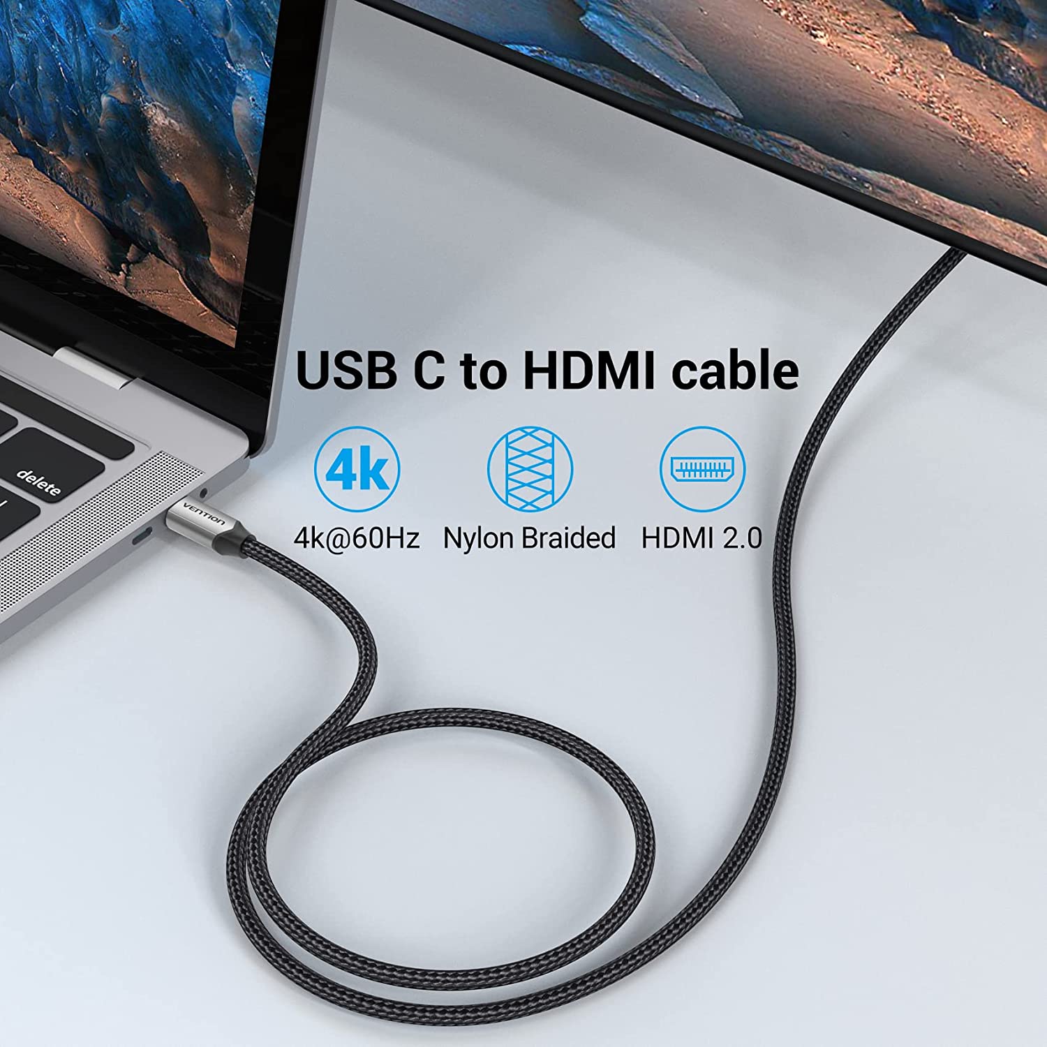 VENTION USB-C to 4K HDMI Cable