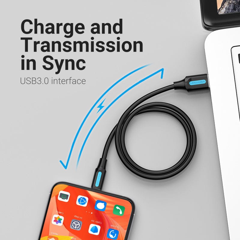 USB Type C 3A Cable Fast Charging Charger & Data Transfer Sync Cord