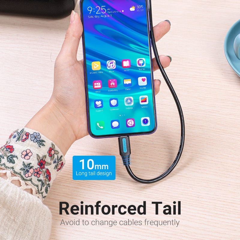 VENTION USB Type C Cable 3A Fast Charging USB 3.0 Cable for Samsung Galaxy S10 S9 Huawei P20 10 Pro Type-C Data Charging Cable