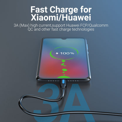 VENTION USB Type C Cable 3A Fast Charging USB 3.0 Cable for Samsung Galaxy S10 S9 Huawei P20 10 Pro Type-C Data Charging Cable