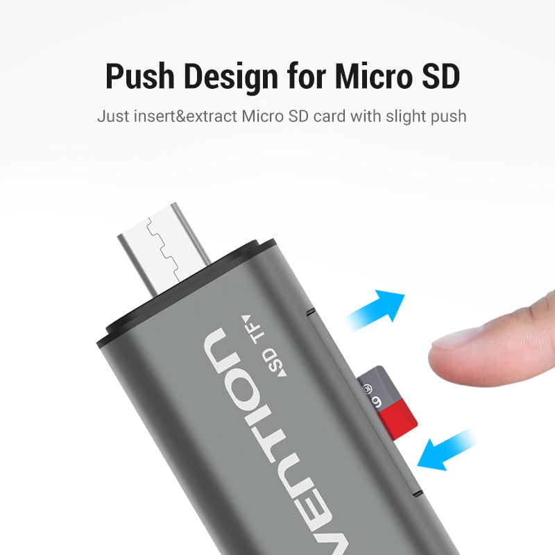 Vention USB3.0 Multi-function Card Reader