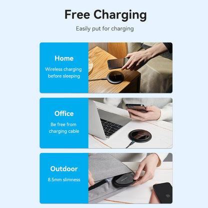 VENTION Wireless Charger 15W Black Mirrored Surface Type